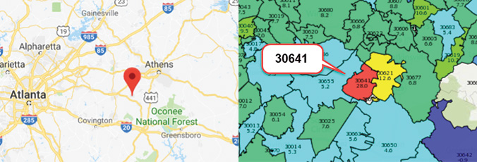 Hottest Zip Codes for Real Estate Investing #2.Good Hope, Georgia 30641 Hottest Zip Codes for Real EstateInvesting #2.Good Hope, Georgia 30641