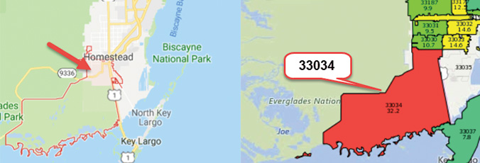 Hottest Zip Codes for Real Estate Investing #1.Homestead, Florida 33034 Hottest Zip Codes for Real Estate Investing #1.Homestead, Florida 33034