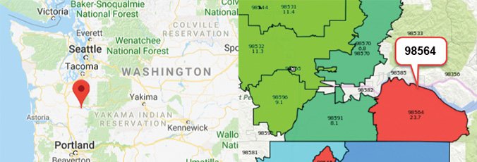 Hottest Zip Codes for Real Estate Investing #6.Mossyrock, Washington 98564 Hottest Zip Codes for Real Estate Investing #6.Mossyrock, Washington 98564