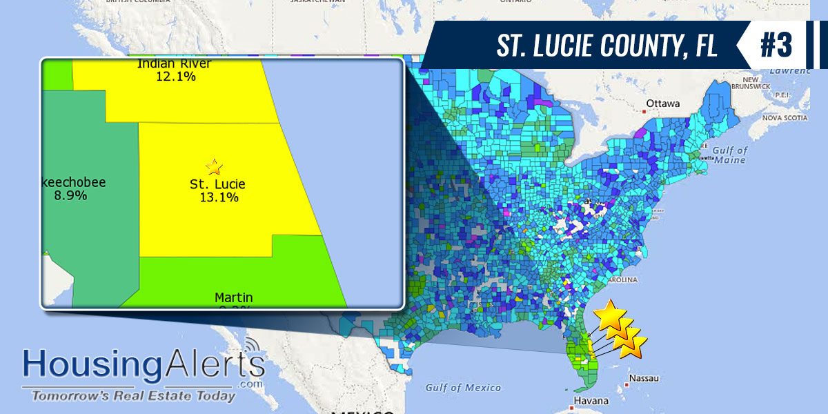 Hottest Counties for Real Estate Investing #3 St. Luice County, Florida