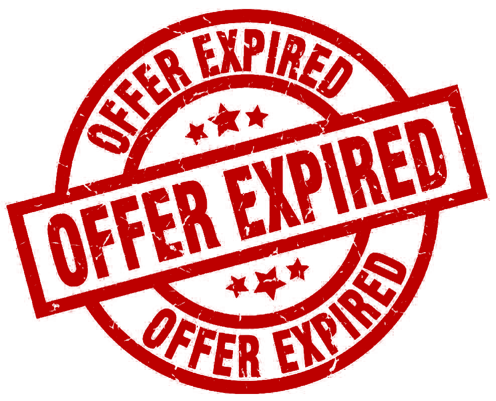 OFFER EXPIRED