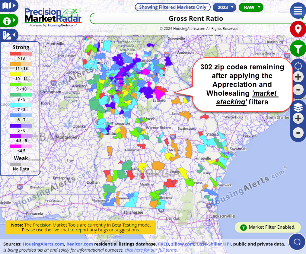 Georgia Best Cash Flow + Appreciation Zip Code Real Estate Markets
