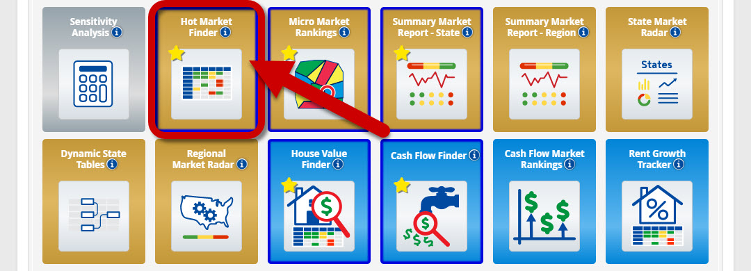 Hot Market Finder - User Guide