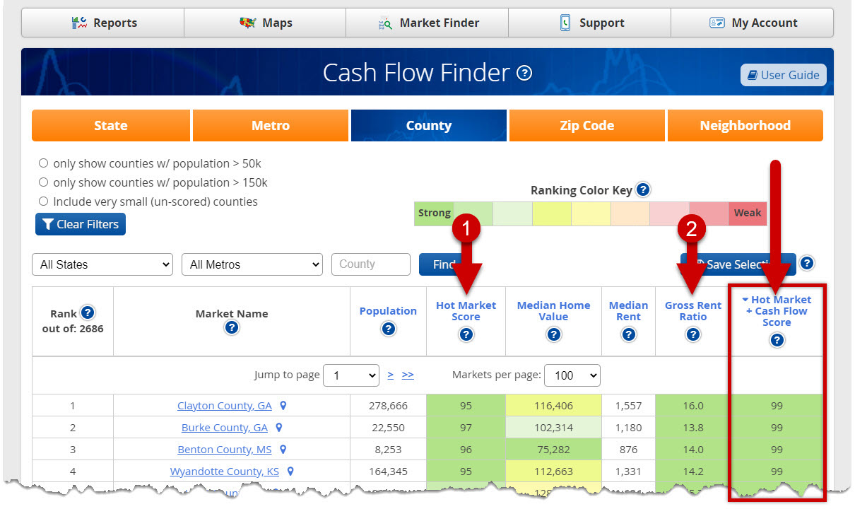 Cash Flow Finder - User Guide