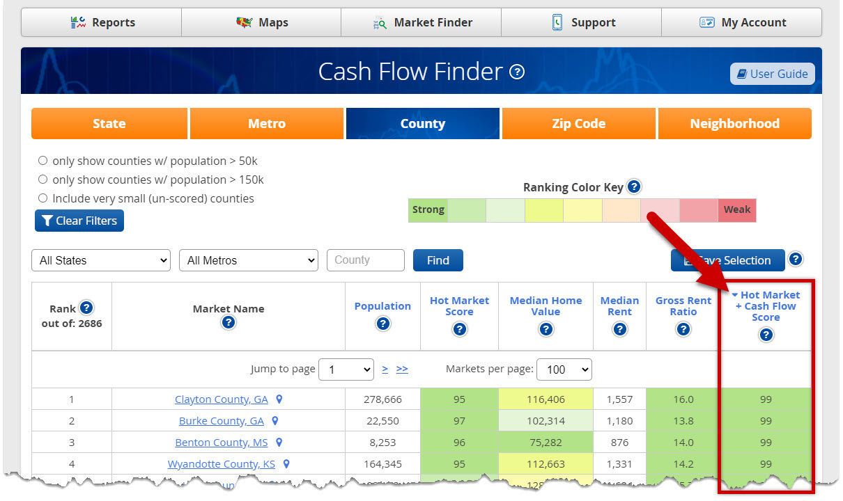 Cash Flow Finder - User Guide