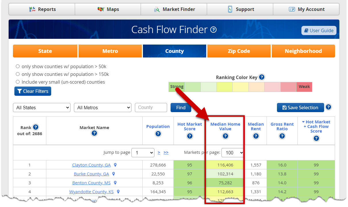 Cash Flow Finder - User Guide