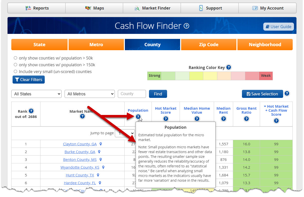 Cash Flow Finder - User Guide