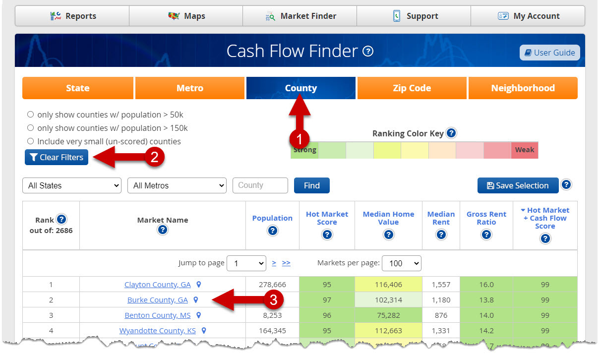 Cash Flow Finder - User Guide