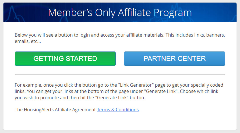 Affiliate Program - Where do I login?