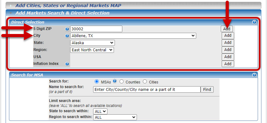 Custom Charts and Tables